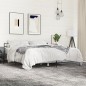 vidaXL Bettgestell Grau Sonoma 200x200 cm Holzwerkstoff und Metall vidaXL Bettgestell Grau Sonoma 200x200 cm Holzwerkstoff und Metall