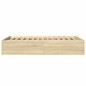 vidaXL Bettgestell Sonoma-Eiche 120x200 cm Holzwerkstoff vidaXL Bettgestell Sonoma-Eiche 120x200 cm Holzwerkstoff