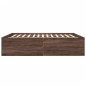 vidaXL Bettgestell Braun Eichen-Optik 200x200 cm Holzwerkstoff vidaXL Bettgestell Braun Eichen-Optik 200x200 cm Holzwerkstoff
