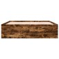 vidaXL Bettgestell Räuchereiche 200x200 cm Holzwerkstoff vidaXL Bettgestell Räuchereiche 200x200 cm Holzwerkstoff