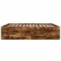 vidaXL Bettgestell Räuchereiche 200x200 cm Holzwerkstoff vidaXL Bettgestell Räuchereiche 200x200 cm Holzwerkstoff