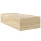 vidaXL Bettgestell Sonoma-Eiche 100x200 cm Holzwerkstoff vidaXL Bettgestell Sonoma-Eiche 100x200 cm Holzwerkstoff
