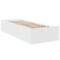 vidaXL Bettgestell Weiß 90x190 cm Holzwerkstoff vidaXL Bettgestell Weiß 90x190 cm Holzwerkstoff