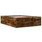 vidaXL Bettgestell Räuchereiche 120x200 cm Holzwerkstoff vidaXL Bettgestell Räuchereiche 120x200 cm Holzwerkstoff