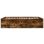 vidaXL Bettgestell Räuchereiche 120x200 cm Holzwerkstoff vidaXL Bettgestell Räuchereiche 120x200 cm Holzwerkstoff