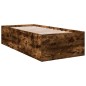 vidaXL Bettgestell Räuchereiche 90x190 cm Holzwerkstoff vidaXL Bettgestell Räuchereiche 90x190 cm Holzwerkstoff