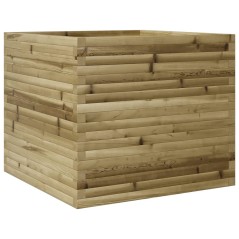 vidaXL Pflanzkübel 80x80x68,5 cm Kiefernholz Imprägniert