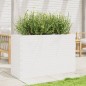 vidaXL Pflanzkübel Weiß 110x40x68,5 cm Massivholz Kiefer vidaXL Pflanzkübel Weiß 110x40x68,5 cm Massivholz Kiefer