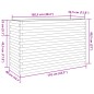 vidaXL Pflanzkübel Weiß 110x40x68,5 cm Massivholz Kiefer vidaXL Pflanzkübel Weiß 110x40x68,5 cm Massivholz Kiefer