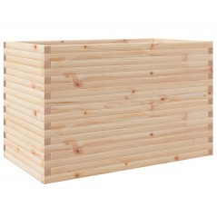 vidaXL Pflanzkübel 110x60x68,5 cm Massivholz Kiefer