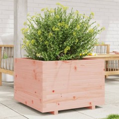 vidaXL Pflanzkübel 70x70x49,5 cm Massivholz Douglasie
