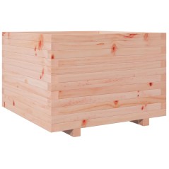 vidaXL Pflanzkübel 70x70x49,5 cm Massivholz Douglasie