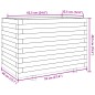 vidaXL Pflanzkübel 70x40x49,5 cm Massivholz Douglasie vidaXL Pflanzkübel 70x40x49,5 cm Massivholz Douglasie