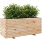 vidaXL Pflanzkübel 110x40x49,5 cm Massivholz Kiefer vidaXL Pflanzkübel 110x40x49,5 cm Massivholz Kiefer