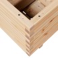 vidaXL Pflanzkübel 110x40x49,5 cm Massivholz Kiefer vidaXL Pflanzkübel 110x40x49,5 cm Massivholz Kiefer