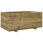 vidaXL Pflanzkübel 110x60x49,5 cm Kiefernholz Imprägniert vidaXL Pflanzkübel 110x60x49,5 cm Kiefernholz Imprägniert