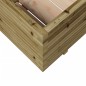 vidaXL Pflanzkübel 110x60x49,5 cm Kiefernholz Imprägniert vidaXL Pflanzkübel 110x60x49,5 cm Kiefernholz Imprägniert