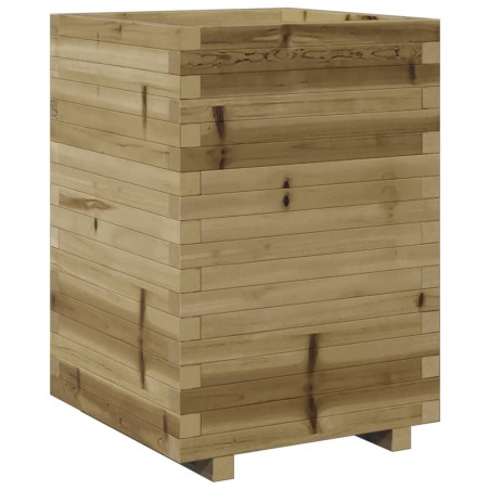 vidaXL Pflanzkübel 50x50x72,5 cm Kiefernholz Imprägniert