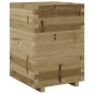 vidaXL Pflanzkübel 50x50x72,5 cm Kiefernholz Imprägniert vidaXL Pflanzkübel 50x50x72,5 cm Kiefernholz Imprägniert