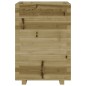 vidaXL Pflanzkübel 50x50x72,5 cm Kiefernholz Imprägniert vidaXL Pflanzkübel 50x50x72,5 cm Kiefernholz Imprägniert