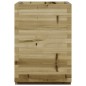 vidaXL Pflanzkübel 50x50x72,5 cm Kiefernholz Imprägniert vidaXL Pflanzkübel 50x50x72,5 cm Kiefernholz Imprägniert