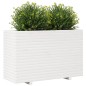 vidaXL Pflanzkübel Weiß 110x40x72,5 cm Massivholz Kiefer vidaXL Pflanzkübel Weiß 110x40x72,5 cm Massivholz Kiefer