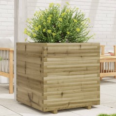vidaXL Pflanzkübel 70x70x72 cm Kiefernholz Imprägniert