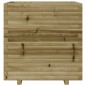 vidaXL Pflanzkübel 70x70x72 cm Kiefernholz Imprägniert vidaXL Pflanzkübel 70x70x72 cm Kiefernholz Imprägniert