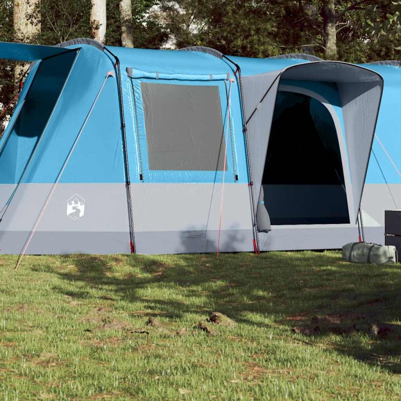 vidaXL Tunnelzelt 4 Personen Blau Wasserdicht vidaXL Tunnelzelt 4 Personen Blau Wasserdicht