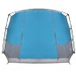 vidaXL Tunnelzelt 4 Personen Blau Wasserdicht vidaXL Tunnelzelt 4 Personen Blau Wasserdicht