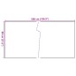 vidaXL Balkon-Sichtschutz Anthrazit 500x80 cm Poly Rattan vidaXL Balkon-Sichtschutz Anthrazit 500x80 cm Poly Rattan