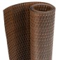 vidaXL Balkon-Sichtschutz Braun und Schwarz 1000x80 cm Poly Rattan vidaXL Balkon-Sichtschutz Braun und Schwarz 1000x80 cm Poly Rattan