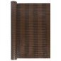 vidaXL Balkon-Sichtschutz Braun und Schwarz 1000x80 cm Poly Rattan vidaXL Balkon-Sichtschutz Braun und Schwarz 1000x80 cm Poly Rattan