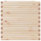 vidaXL Pflanzkübel 70x70x68,5 cm Massivholz Kiefer vidaXL Pflanzkübel 70x70x68,5 cm Massivholz Kiefer