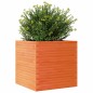 vidaXL Pflanzkübel Wachsbraun 70x70x68,5 cm Massivholz Kiefer vidaXL Pflanzkübel Wachsbraun 70x70x68,5 cm Massivholz Kiefer