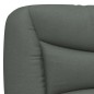 vidaXL Bett mit Matratze Dunkelgrau 100x200 cm Stoff vidaXL Bett mit Matratze Dunkelgrau 100x200 cm Stoff