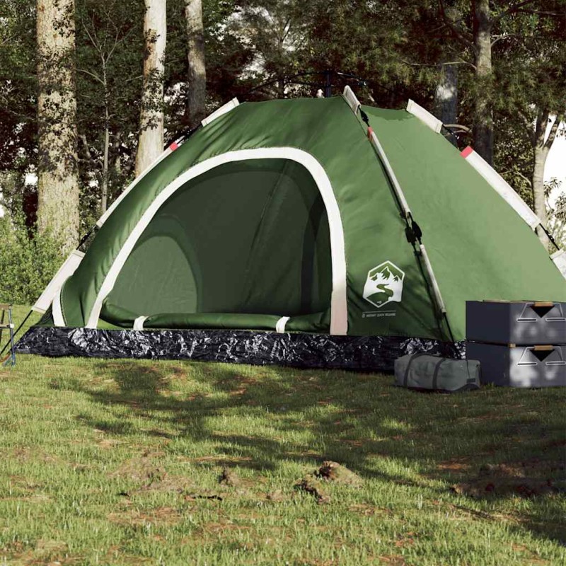 vidaXL Campingzelt 5 Personen Grün Quick Release vidaXL Campingzelt 5 Personen Grün Quick Release