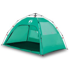 vidaXL Strandzelt 2 Personen Seegrün Quick Release Wasserdicht