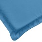 vidaXL Gartenbank-Auflagen 2 Stk. Melange Blau 180x50x7 cm Stoff vidaXL Gartenbank-Auflagen 2 Stk. Melange Blau 180x50x7 cm Stoff