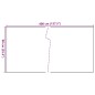vidaXL Balkon-Sichtschutz Hellbraun 400x90 cm Poly Rattan vidaXL Balkon-Sichtschutz Hellbraun 400x90 cm Poly Rattan
