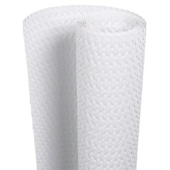 vidaXL Balkon-Sichtschutz Weiß 300x90 cm Poly Rattan
