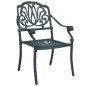 vidaXL 3-tlg. Bistro-Set Grün Aluminiumguss vidaXL 3-tlg. Bistro-Set Grün Aluminiumguss