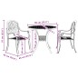 vidaXL 3-tlg. Bistro-Set Grün Aluminiumguss vidaXL 3-tlg. Bistro-Set Grün Aluminiumguss