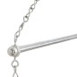 vidaXL Satteldeckenhalter Silbern Edelstahl vidaXL Satteldeckenhalter Silbern Edelstahl