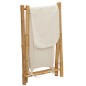 vidaXL Wäschekorb Cremeweiß 45x55x63,5 cm Bambus vidaXL Wäschekorb Cremeweiß 45x55x63,5 cm Bambus