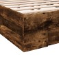 vidaXL Bettgestell mit Schubladen Räuchereiche 120x190cm Holzwerkstoff vidaXL Bettgestell mit Schubladen Räuchereiche 120x190cm Holzwerkstoff