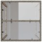 vidaXL Garten-Bartisch Grau 70x70x110 cm Poly Rattan vidaXL Garten-Bartisch Grau 70x70x110 cm Poly Rattan
