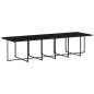 vidaXL 13-tlg. Garten-Essgruppe mit Kissen Schwarz Poly Rattan vidaXL 13-tlg. Garten-Essgruppe mit Kissen Schwarz Poly Rattan