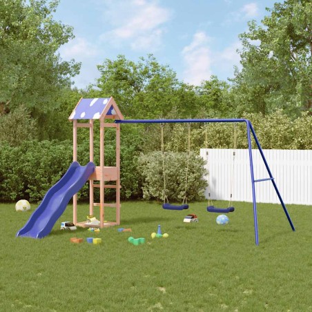 vidaXL Spielturm Massivholz Douglasie