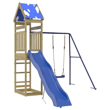 vidaXL Spielturm Imprägniertes Kiefernholz